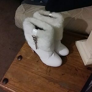 White boots